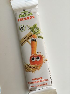 Frecher Getreideriegel Apfel & Karotte