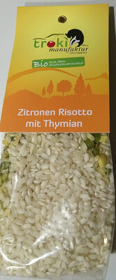 Zitronen Risotto mit Thymian