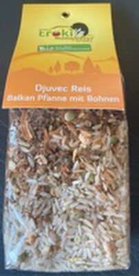 Djuvec Reis, Balkan Pfanne mit bohnen