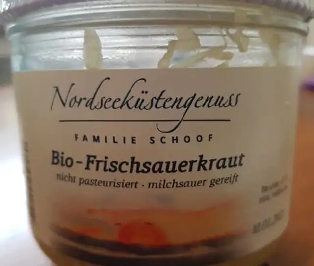 Bio-Frischsauerkraut front packaging