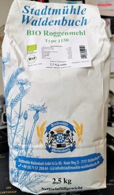 Mehl -  Roggenmehl BIO Type 1150