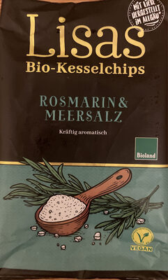 Lisas Bio-Kessechips Rosmarin & Meersalz