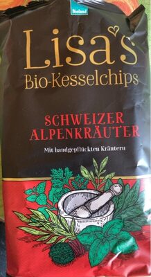 Lisa‘s Bio-Kesselchips Schweizer Alpenkräuter