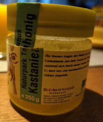 Naturpark Taunus Kastanienhonig