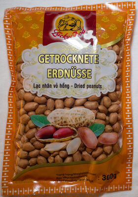 Getrocknete Erdnüsse