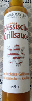 Kornmayer's Hessische Grillsauce front packaging