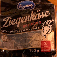 Ziegenkäse gerieben