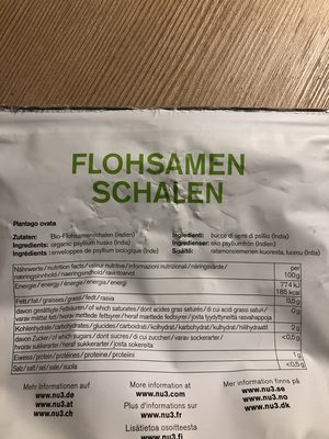 Flohsamenschalen
