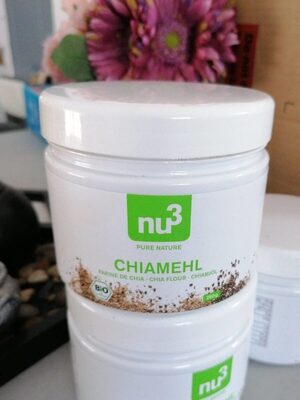 Nu3 økologisk Chiamel front packaging