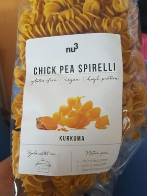 Chick Pea Spirellli Kurkuma  (nu3)