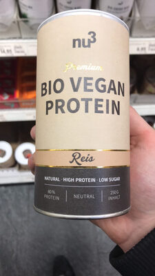 Nu3 Premium Bio Reisprotein