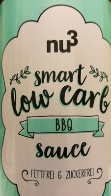 Nu3 Smart Low Carb Sauce, BBQ, 2 X
