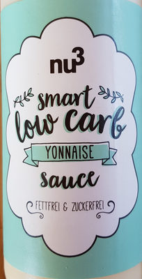 Nu3 Smart Low Carb Sauce, Yonnaise, 2 X