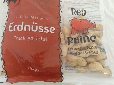 Erdnüsse, frisch geröstet, Premium front packaging