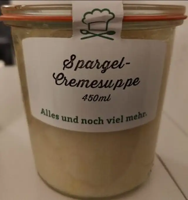 Spargel-Cremesuppe front packaging