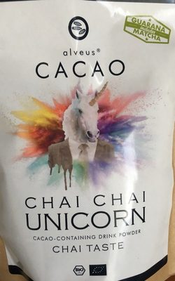 Cacao Chai chai unicorn Cacao containing drink powder