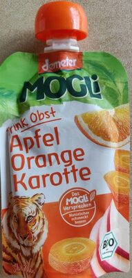 Compote Pomme Orange et Carotte front packaging