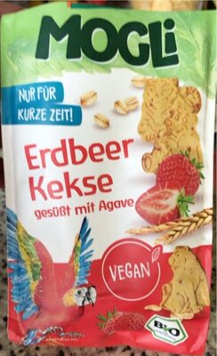 Erdbeer Kekse front packaging
