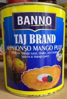 Alphonso mango pulp