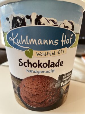 Kuhlmanns Hof Wohlfühl-Eis Schokolade front packaging