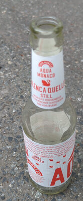 Agua Monaco still front packaging