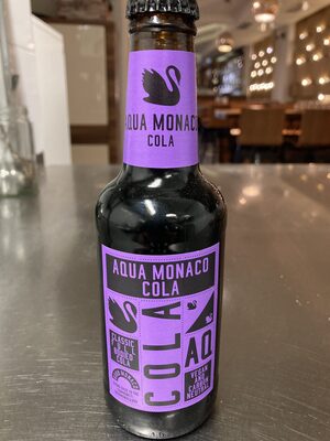 Aqua Monaco Cola front packaging