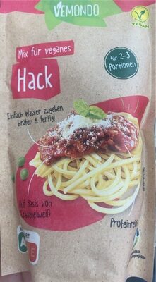 Mix für veganes Hack front packaging