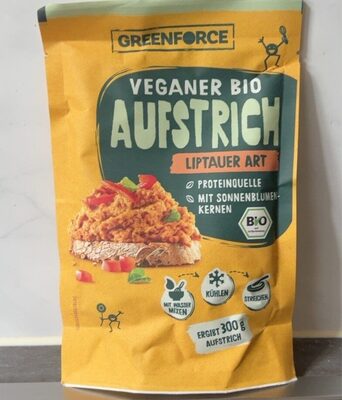 Veganer Bio Aufstrich Liptauer Art