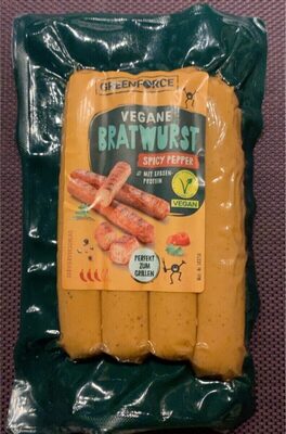 Vegane Bratwurst Spicy Pepper