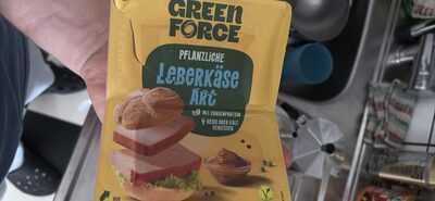 Pflanzliche Leberkäse Art