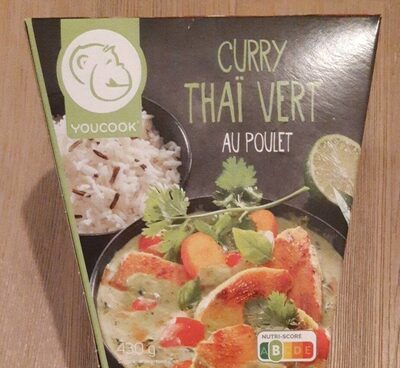 Curry Thaï Vert au poulet