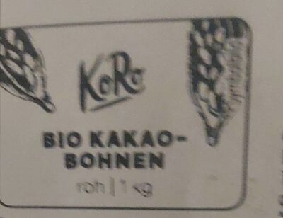 Bio kakao Bohnen
