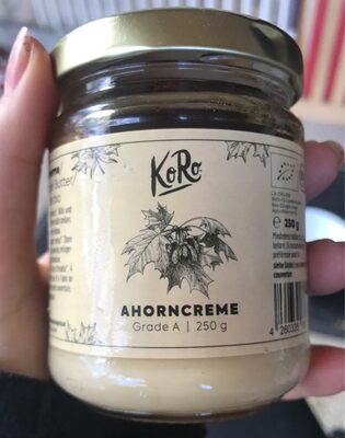 Ahorncreme