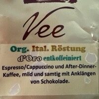 Org. Ital. Röstung entkoffeiniert front packaging