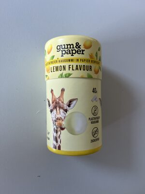 gum & paper Lemon Flavor