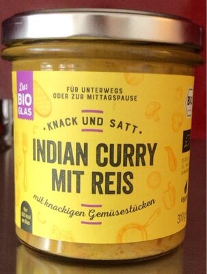 Indian Curry mit Reis