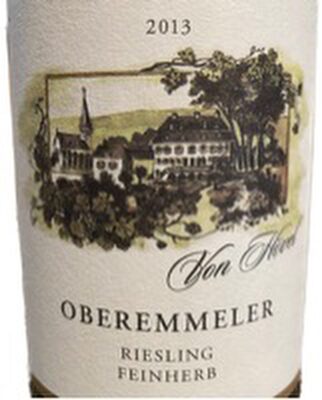 Oberemmeler Riesling feinherb 2013