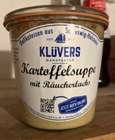Kartoffelsuppe mit Räucherlachs