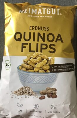 Erdnuss-Quinoa-Flips