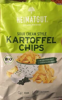 Kartoffelchips - Sour Cream Syle