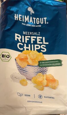 Riffel Chips Meersalz