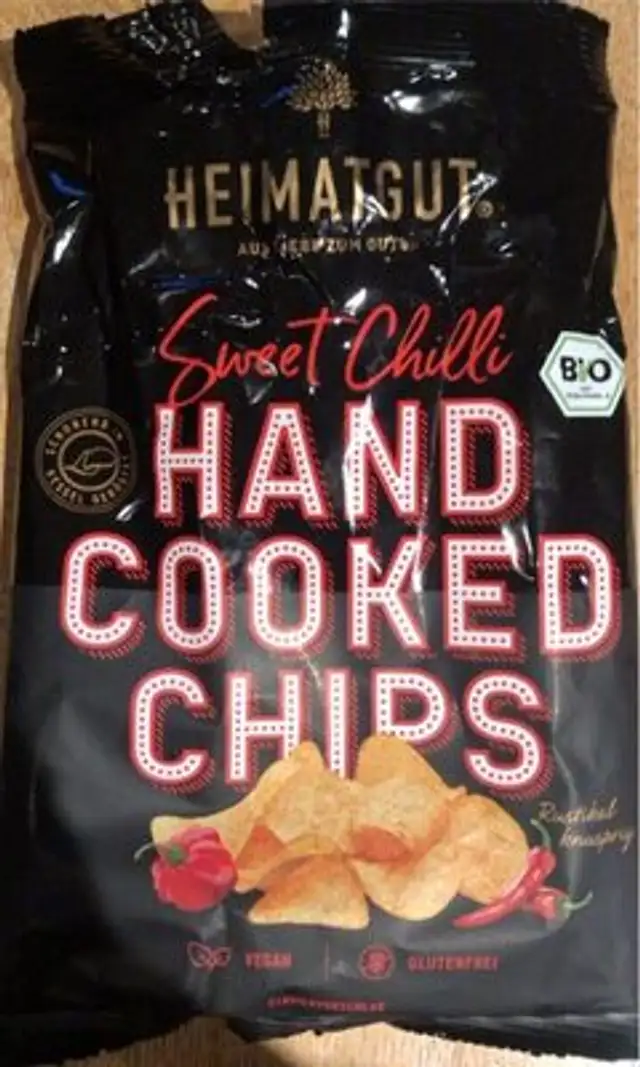Hand cooked chips seeet chilli