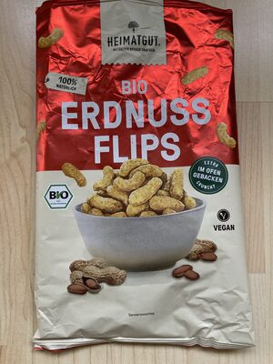 Bio-Erdnussflips