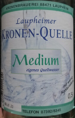 Laupheimer Kronen-Quelle front packaging