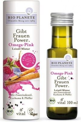Omega Pink Mélange D'huile De Lin Bio - 100ML - Bio Planète