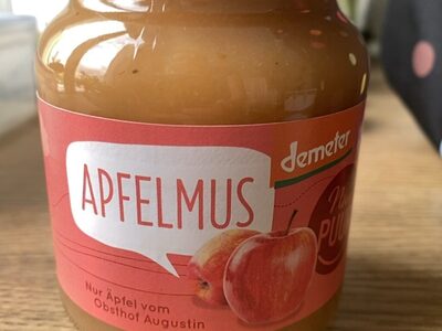 Apfelmus front packaging