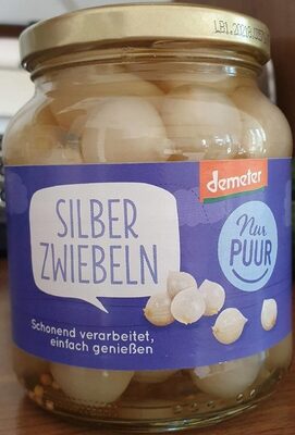 Silberzwiebeln front packaging