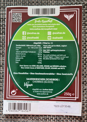 Sauerkirschen (Scheiben)