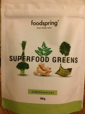 Superfood Greens front packaging