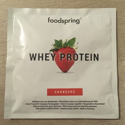 Foodspring Whey Protein Erdbeer